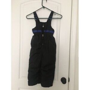 iXtreme Toddler Boys Zip To Waist Artic Overall Bib Pants Size 4T Black Blue